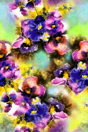 花朵印花华亿平台图片