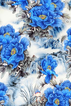 花朵印花华亿平台图片