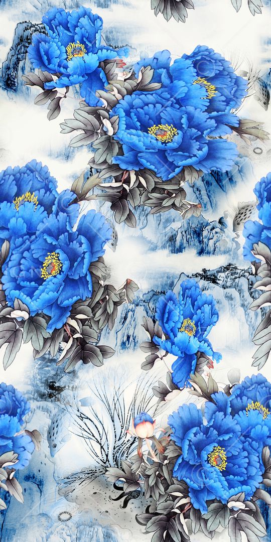 花朵印花华亿平台图片