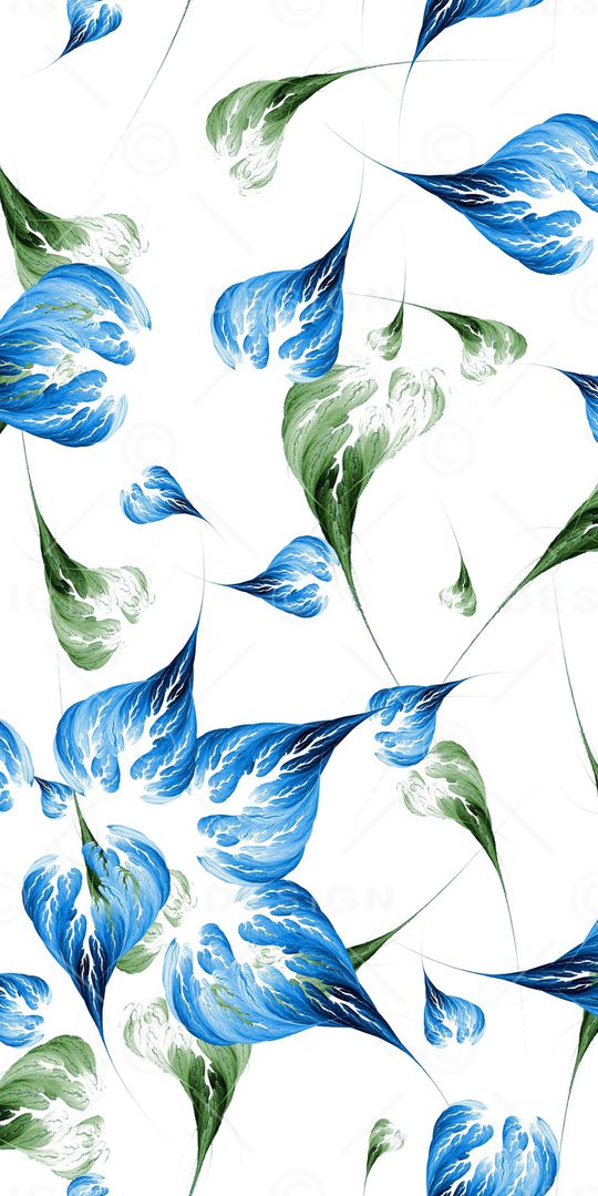 抽象花卉印花华亿平台图片