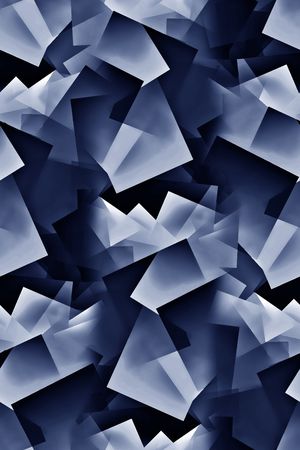 几何拼块印花华亿平台图片