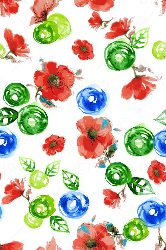 乱花印花华亿平台图片