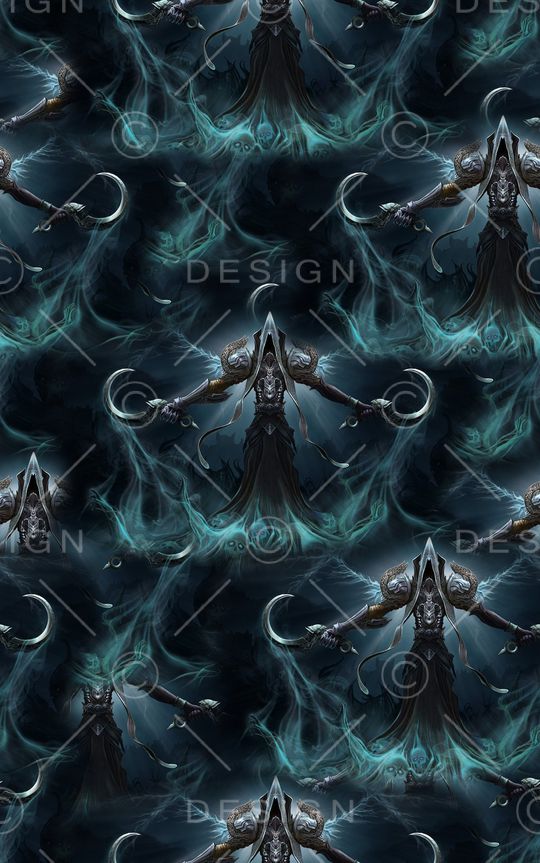 抽象手绘水彩画游戏风景人物军队数码印花印花华亿平台图片