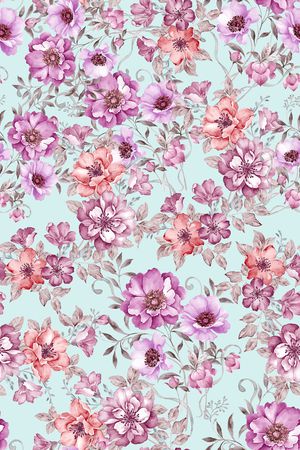 手绘印花华亿平台图片