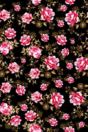 小碎花印花华亿平台图片