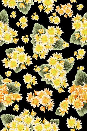 小碎花印花华亿平台图片