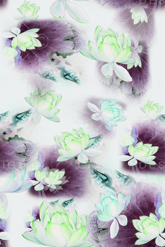 花朵印花华亿平台图片