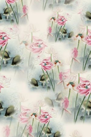 花朵印花华亿平台图片