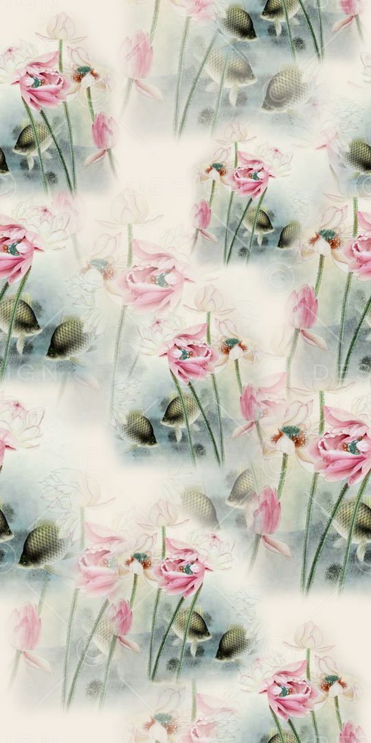 花朵印花华亿平台图片