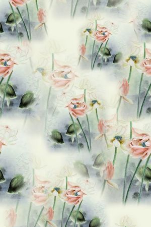 花朵印花华亿平台图片