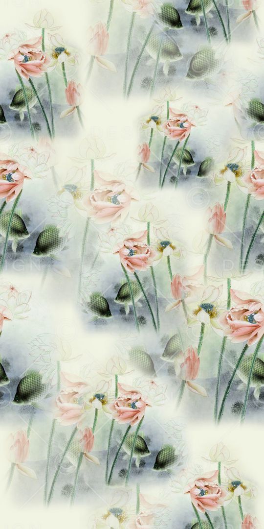 花朵印花华亿平台图片