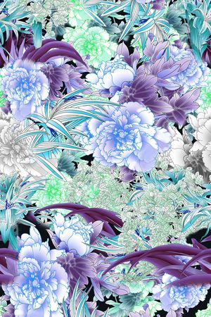 花朵印花华亿平台图片