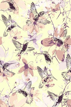 鸟印花华亿平台图片