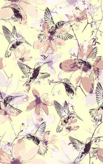 鸟印花华亿平台图片