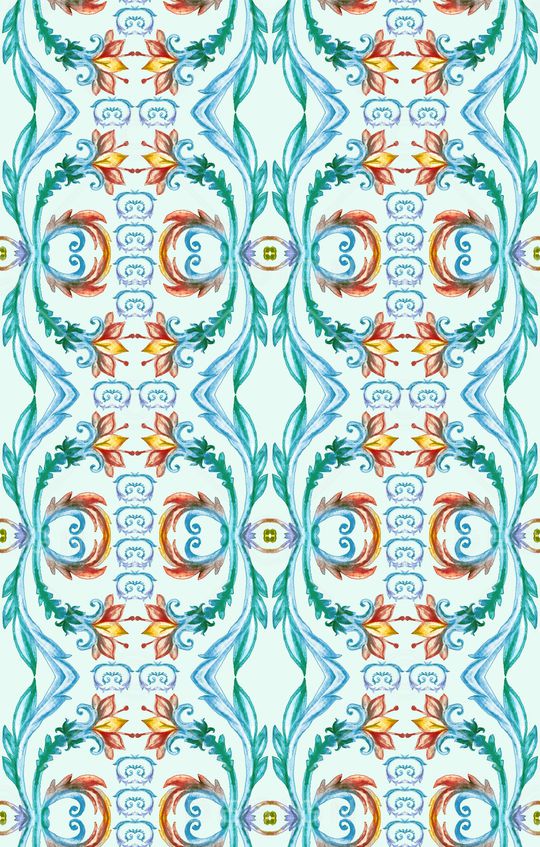 手绘印花华亿平台图片