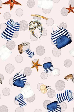 小清新印花华亿平台图片