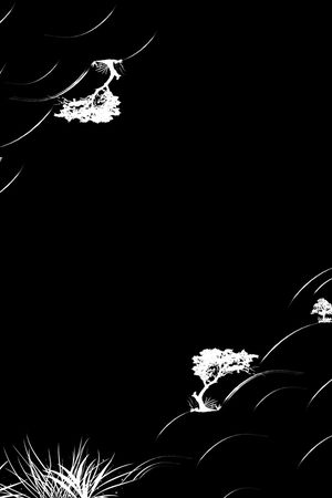 抽象纹理几何花卉数码印花印花华亿平台图片