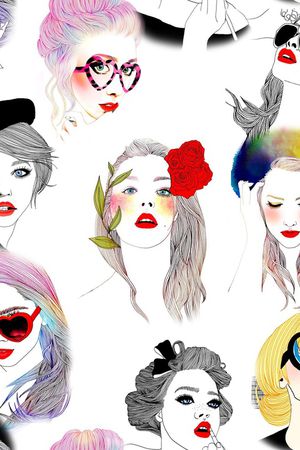 休闲风印花华亿平台图片