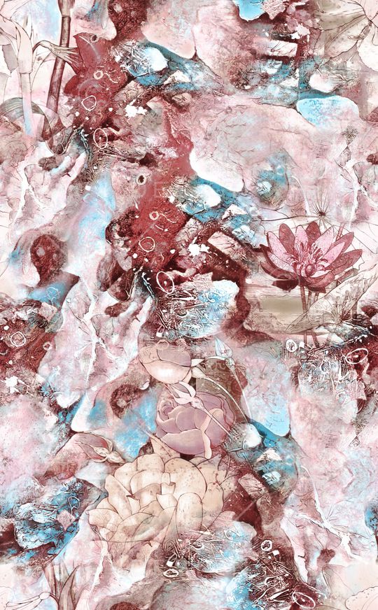 乱花印花华亿平台图片