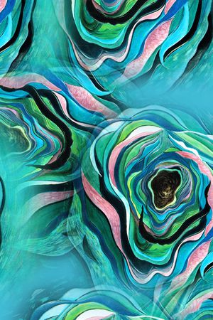 抽象印花华亿平台图片