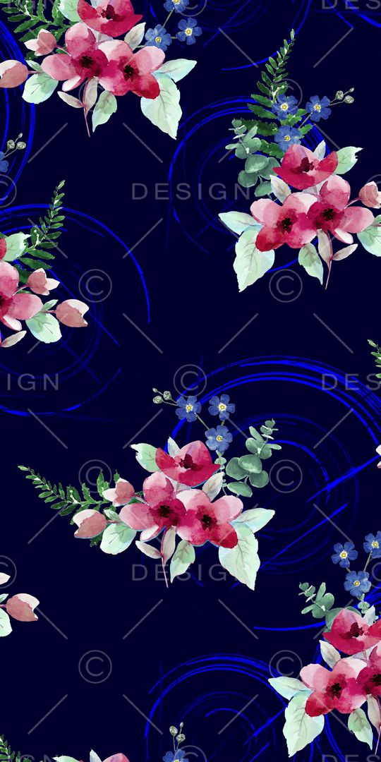 花朵印花华亿平台图片