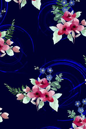 花朵印花华亿平台图片