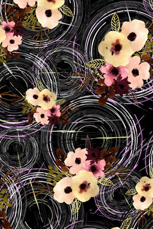 花朵印花华亿平台图片