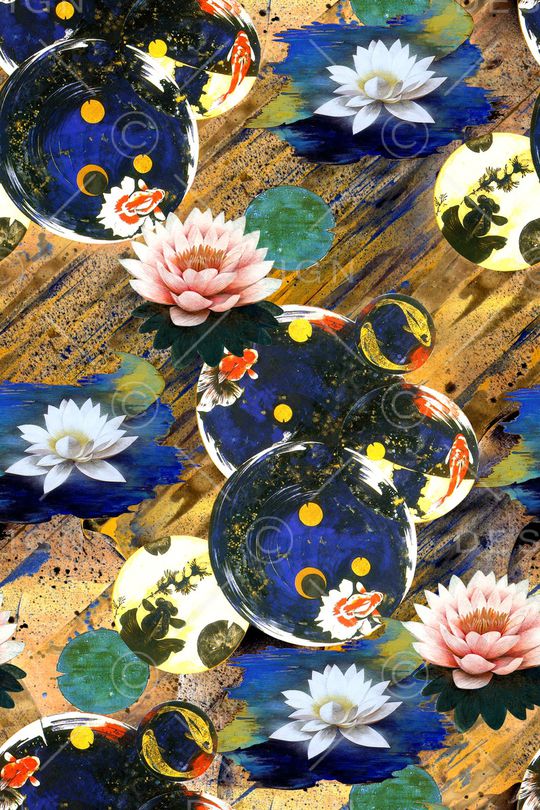 中国风印花华亿平台图片