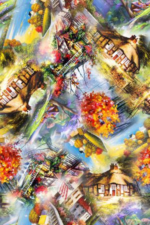 建筑印花华亿平台图片