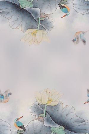 花鸟印花华亿平台图片