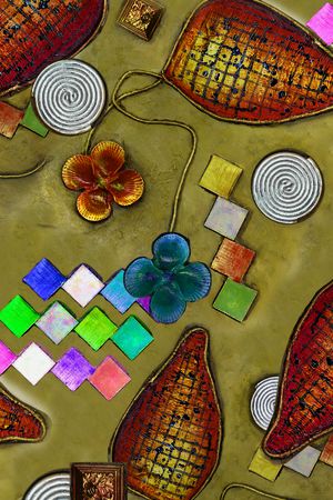 复古印花华亿平台图片