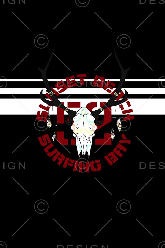 抽象动物印花华亿平台图片