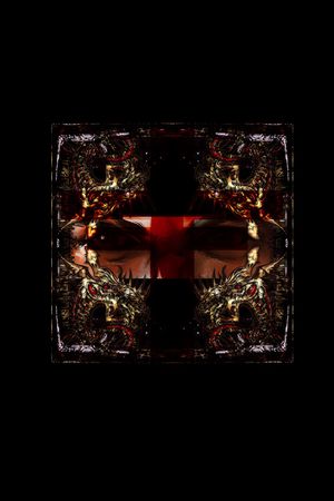 抽象人物印花华亿平台图片