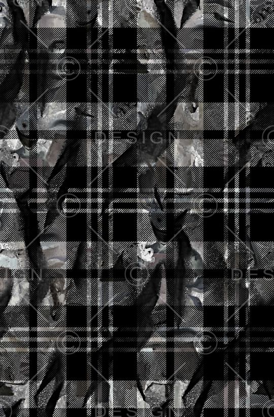 格子印花华亿平台图片