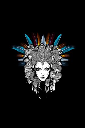 美杜莎印花华亿平台图片