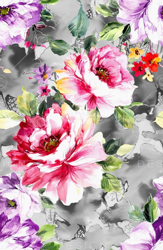 欧式时尚大牌印花华亿平台图片