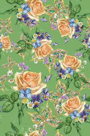 手绘印花华亿平台图片