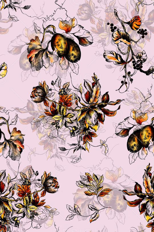 乱花印花华亿平台图片