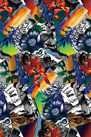 趣味印花华亿平台图片