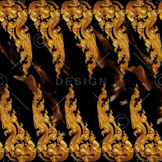 阿拉伯印花华亿平台图片