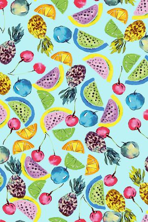 西瓜印花华亿平台图片