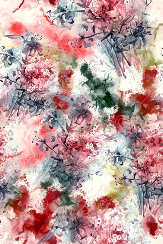 手绘印花华亿平台图片