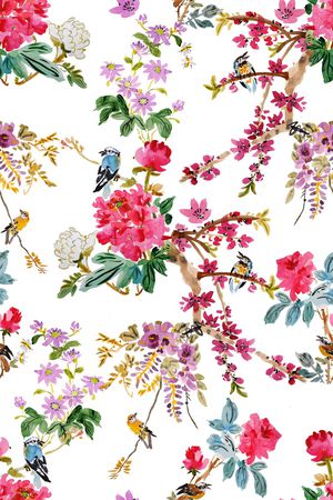 中国风印花华亿平台图片