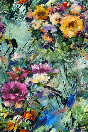 抽象印花华亿平台图片