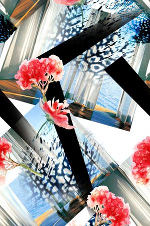 花朵印花华亿平台图片