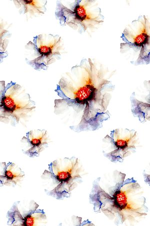 手绘印花华亿平台图片