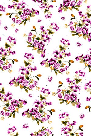 小碎花印花华亿平台图片