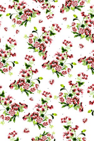 小碎花印花华亿平台图片