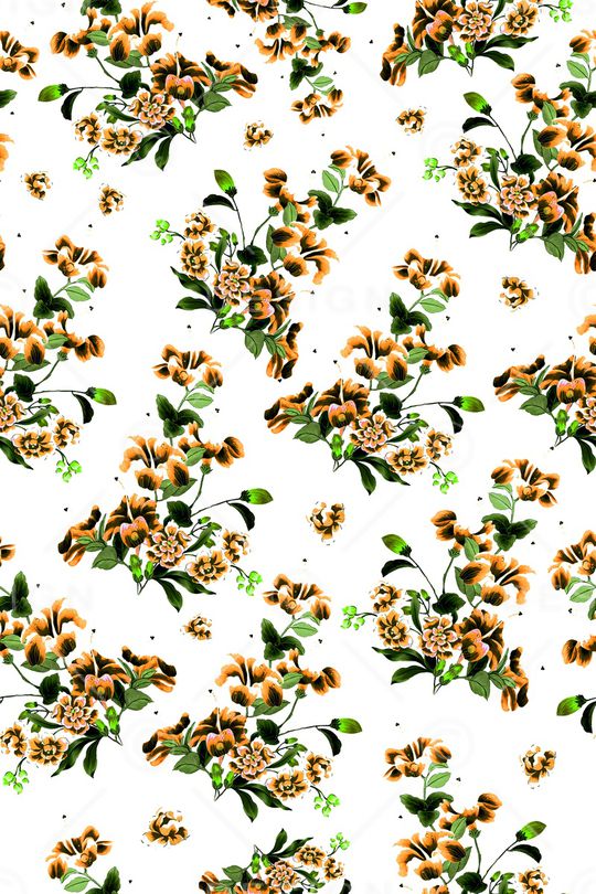 小碎花印花华亿平台图片