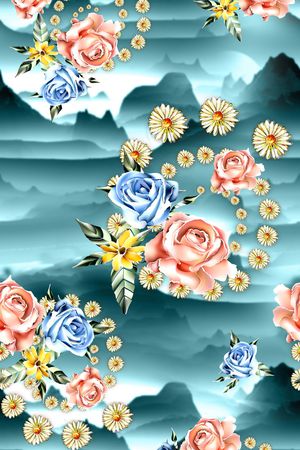 数码印花华亿平台图片